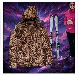 Bogner Zebra Print Ski ❄️ Snowboard 🏂 Jacket